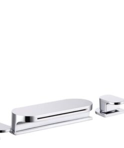 Baterie tip cascada cu montaj pe cada Ravak Chrome din 4 elemente