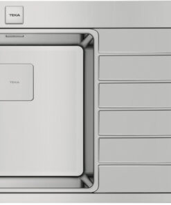 Chiuveta bucatarie Teka Premium Zenit RS15 1B 1D R 86 picurator dreapta 860x520cm inox