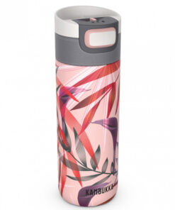 Cana termos Kambukka Etna cu capac 3 in 1 Snapclean inox 500 ml Trumpet Flower