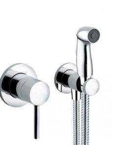 Sistem dus igienic incastrat culoarea crom Kludi, Bozz