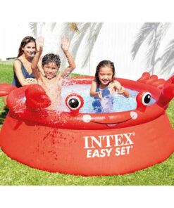 Intex Piscină gonflabilă Happy Crab Easy Set, 183x51 cm