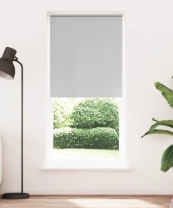 Jaluzea rulabilă opacă, 100 x 230 cm, gri
