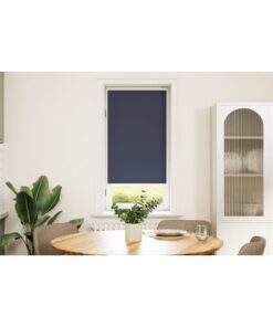 Jaluzea tip rulou opacă, 60x120, cm, bleumarin / albastru