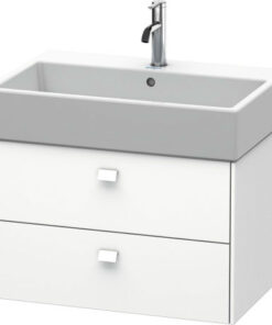 Dulap baza suspendat Duravit Brioso 684x442mm cu doua sertare alb mat