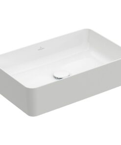 Lavoar baie pe blat alb 56 cm, dreptunghiular, Villeroy Boch, Collaro
