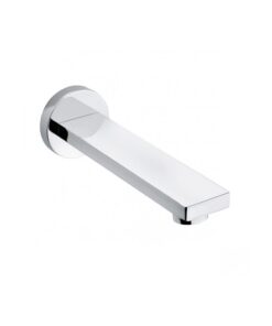 Pipa cada baie cu montaj in perete, culoare crom Kludi Zenta SL 4860005