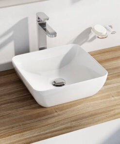 Lavoar tip bol Ravak Uni 380 S Slim 38x38x12.5cm alb