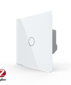 Intrerupator Simplu cu Touch Livolo din Sticla, Zigbee – Serie Noua
