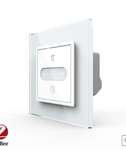 Intrerupator Simplu cu Variator Livolo cu Rama din Sticla, ZigBee – Serie Noua