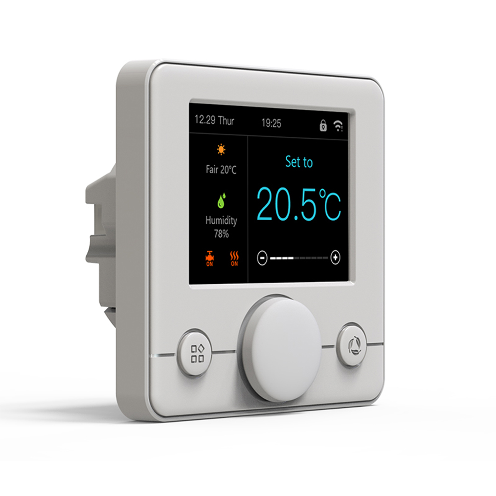 Termostat pentru incalzire electrica in pardoseala BeOk TCR7-WIFI-EP(16A) - imagine 2