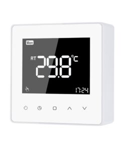 Alternative view of Termostat cu fir Luxion TP618 pentru centrala termica pe gaz sau electrica, Display LCD, Memorare