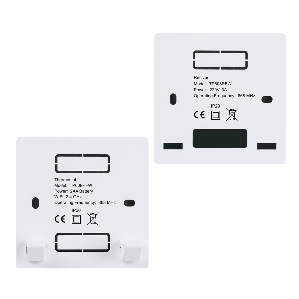 Termostat Wi-Fi Luxion TP608RFW cu receiver pentru centrala termica pe gaz sau electrica, Smart, Programari, Control aplicatie - imagine 8