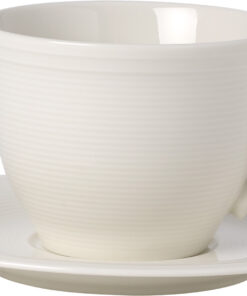 Ceasca si farfuriuta cafea like. By Villeroy & Boch Color Loop Natural 0.25 litri
