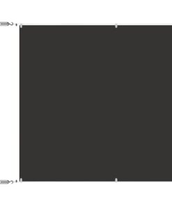 vidaXL Copertină verticală, antracit, 180x1000 cm, țesătură Oxford