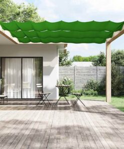 vidaXL Copertină verticală, verde deschis, 180x600 cm, țesătură Oxford