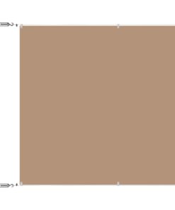 vidaXL Copertină verticală, gri taupe, 180x1200 cm, țesătură oxford