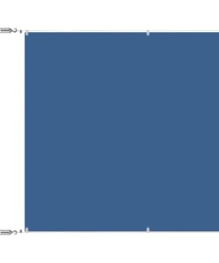 vidaXL Copertină verticală, albastru, 140x1200 cm, țesătură oxford