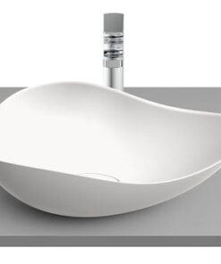 Lavoar tip bol Roca Ohtake 54x37.5cm alb mat