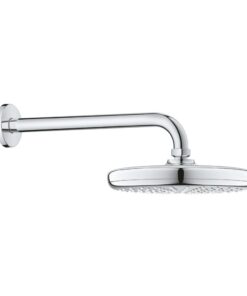 Palarie dus rotunda crom O 210 mm cu brat de dus Grohe Tempesta
