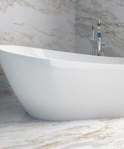 Cada free-standing Besco Melody 170x80cm alba