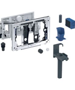 Modul Geberit DuoFresh actionare manuala si insertie cartuse odorizante pentru rezervor incastrat Sigma 12 cm, crom lucios