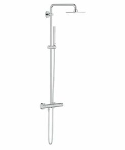 Coloana de dus crom cu baterie termostatata Grohe Euphoria System 150