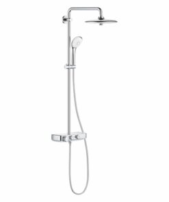 Coloana de dus crom cu baterie termostatata Grohe Euphoria Smartcontrol 260