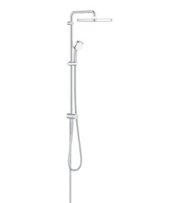 Coloana de dus cu comutator, culoare crom, Grohe Tempesta Cosmopolitan 250 Cube