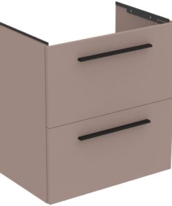 Dulap baie suspendat Ideal Standard i.Life S pentru lavoar, 60 cm, gri-bej