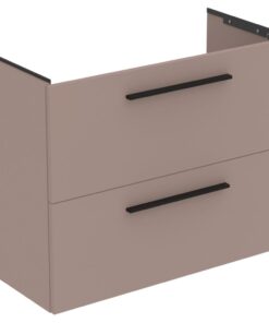 Dulap baie suspendat Ideal Standard i.Life S pentru lavoar, 80 cm, gri-bej