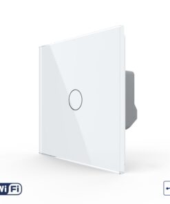 Intrerupator Simplu Cap / Cruce Wi-Fi cu Touch LIVOLO – Serie Noua