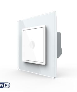 Intrerupator Simplu Wi-Fi cu Touch LIVOLO cu Rama din Sticla – Serie Noua