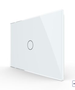 Intrerupator Simplu Cap Scara / Cruce cu Touch LIVOLO din Sticla – Serie Noua