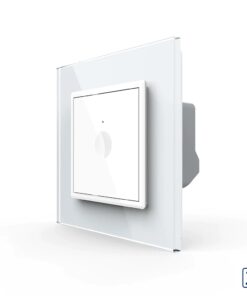 Intrerupator simplu wireless cu touch Livolo din sticla, Serie noua