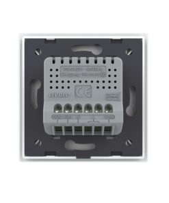 Alternative view of Intrerupator Dublu Cap Scara / Cruce Wi-Fi cu Touch LIVOLO din Sticla – Serie Noua