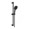Set de dus Grohe Tempesta Cube 110 cu bara 60 cm si para 2 functii negru mat
