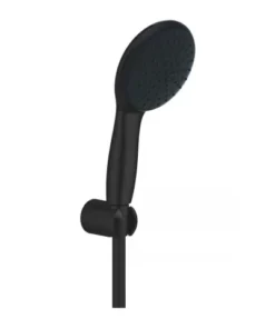 Set de dus Grohe Tempesta 110 cu porter si para 2 functii negru mat