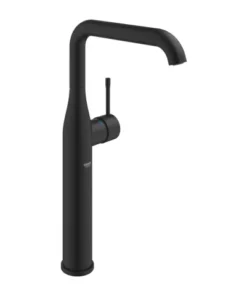 Baterie lavoar inalta Grohe Essence monocomanda negru mat Phantom Black