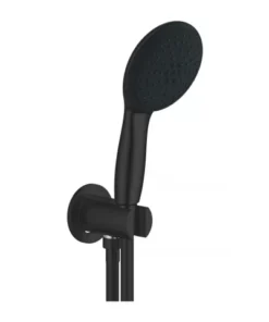 Set de dus Grohe Tempesta 110 cu porter si para 2 functii negru mat