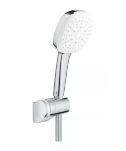 Set de dus Grohe Tempesta 110 Cube cu porter reglabil si para 3 functii crom lucios