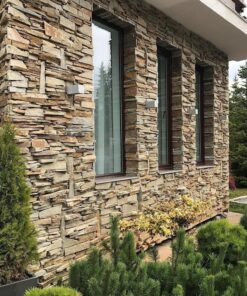 Ardezie Homa 3D Strips | Piatra Decorativa pt. Placari Verticale, Exterior-Interior (10-12 mp/palet)