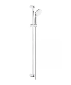 Set de dus Grohe Tempesta 100 cu bara 90 cm si para 1 functie crom lucios