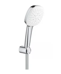 Set de dus Grohe Tempesta Cube 110 cu porter si para cu 3 functii crom lucios