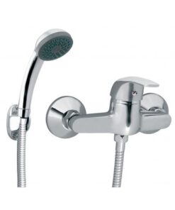 Baterie dus culoare crom, montaj pe perete Ferro Vasto