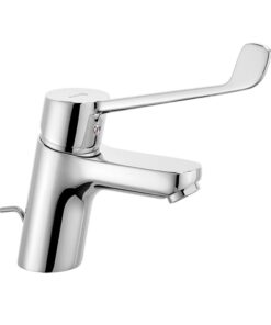 Baterie lavoar cu maner clinic crom cu ventil inclus Kludi, Pure Easy