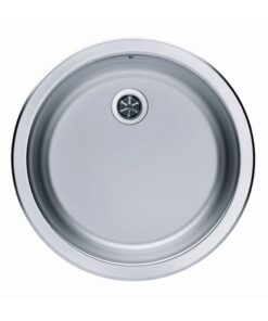 Chiuveta bucatarie rotunda, crom satin, Alveus Form 10