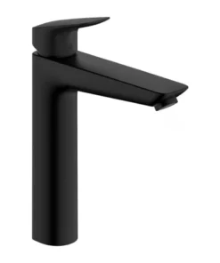 Baterie lavoar Hansgrohe Logis 190 monocomanda negru mat