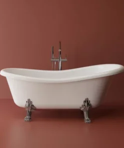 Cada retro Marmite Romance 167x75.2 cm alb