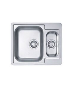 Chiuveta bucatarie inox leinen doua cuve, stanga, Alveus Line 50