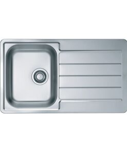 Chiuveta bucatarie inox leinen, cu picurator, reversibila, Alveus Line 20
